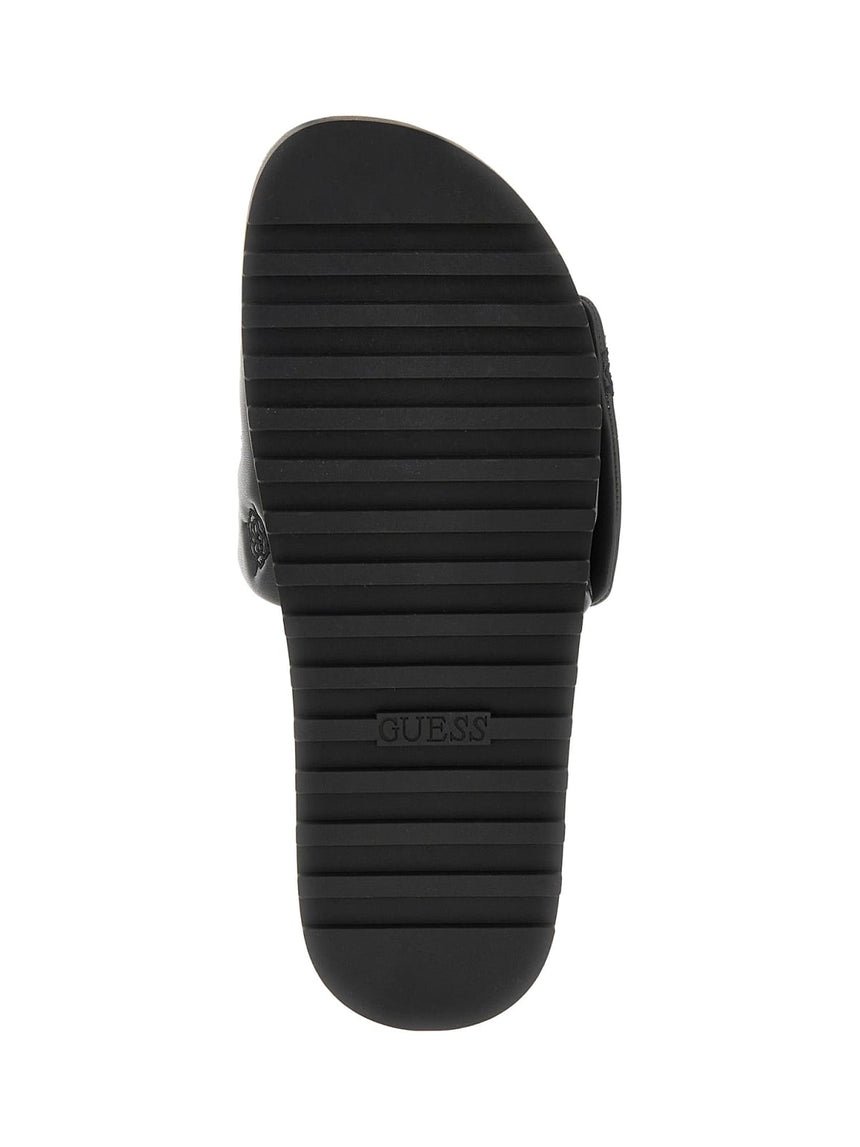 Guess Fabio2 Logo Terlik Black