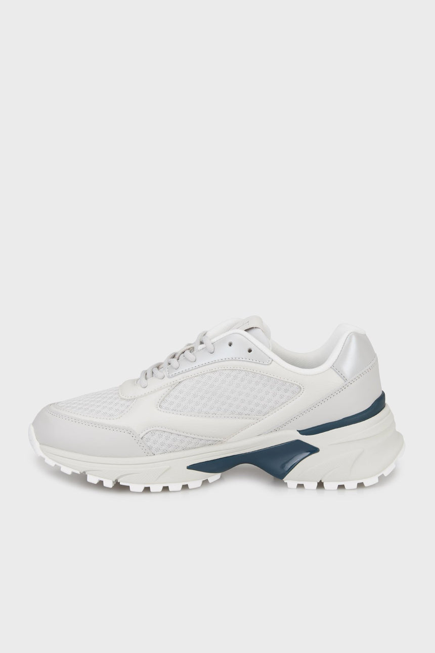 Calvin Klein Trailblazer Bağcıklı Erkek Sneaker Oyster Mushroom/Vaporous/Silver