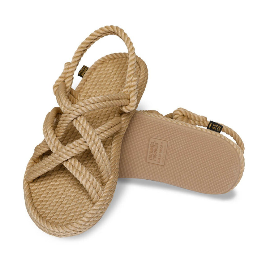 Nomadic Republic Bodrum Kadın Sandalet Bej