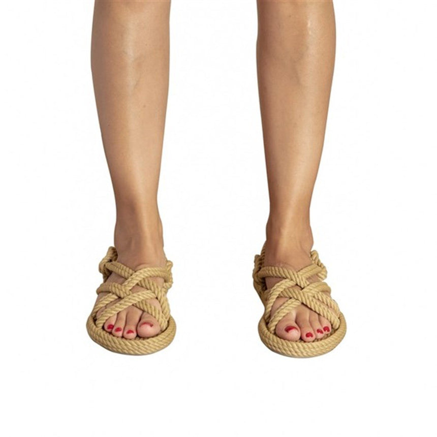 Nomadic Republic Bodrum Kadın Sandalet Bej