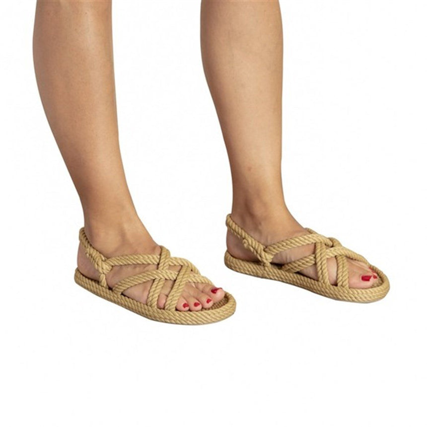 Nomadic Republic Bodrum Kadın Sandalet Bej