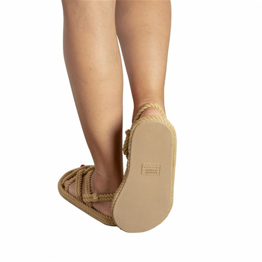Nomadic Republic Bodrum Kadın Sandalet Bej