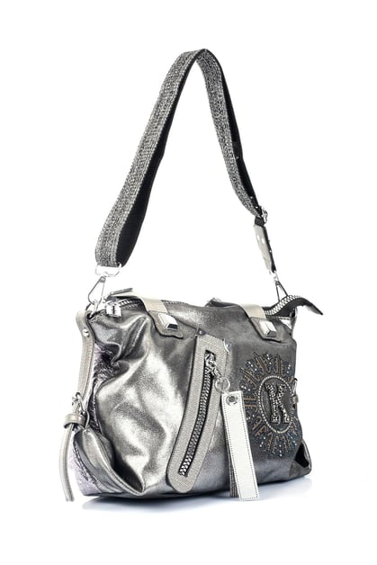 ÇÇS Taş Baskılı Kadın El Çantası