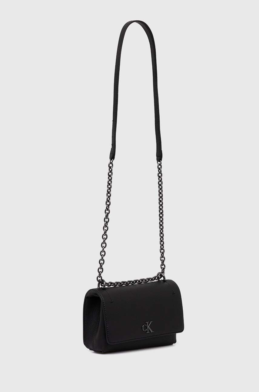Calvin Klein Minimal Monogram Çapraz Askılı Çanta Black