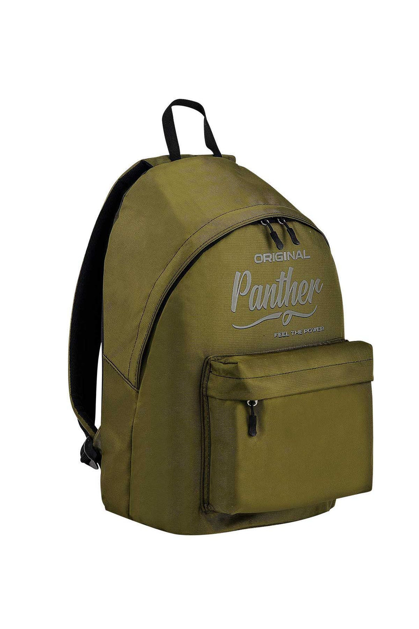 Panther Unisex Çocuk Yeşil Sırt Çantası Haki