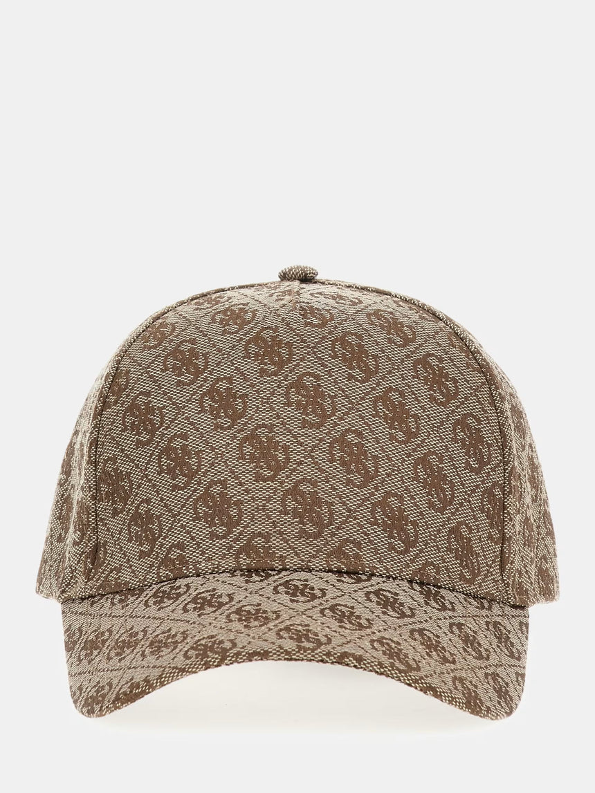 Guess Monogram Baseball Şapka Black