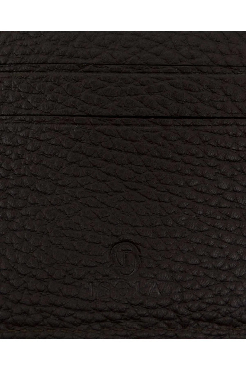 Isola Bruce Erkek Hakiki Deri Kartlık Kahve