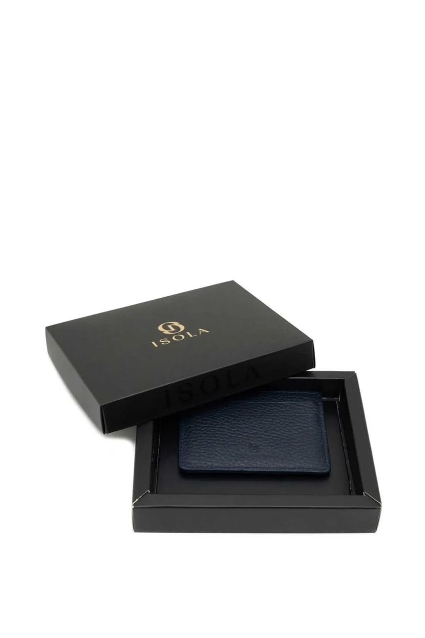 Isola Bruce Erkek Hakiki Deri Kartlık Lacivert