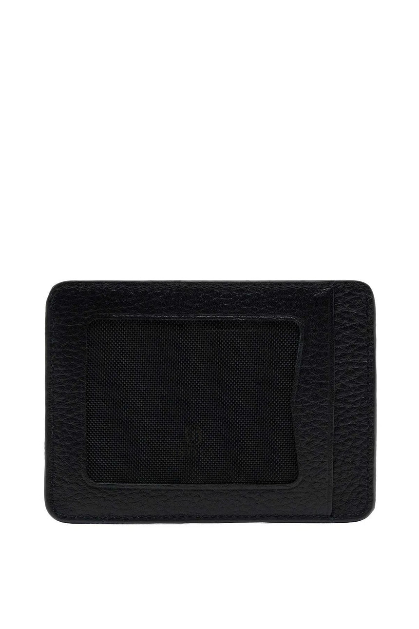 Isola Maurice Erkek Hakiki Deri Kartlık Siyah