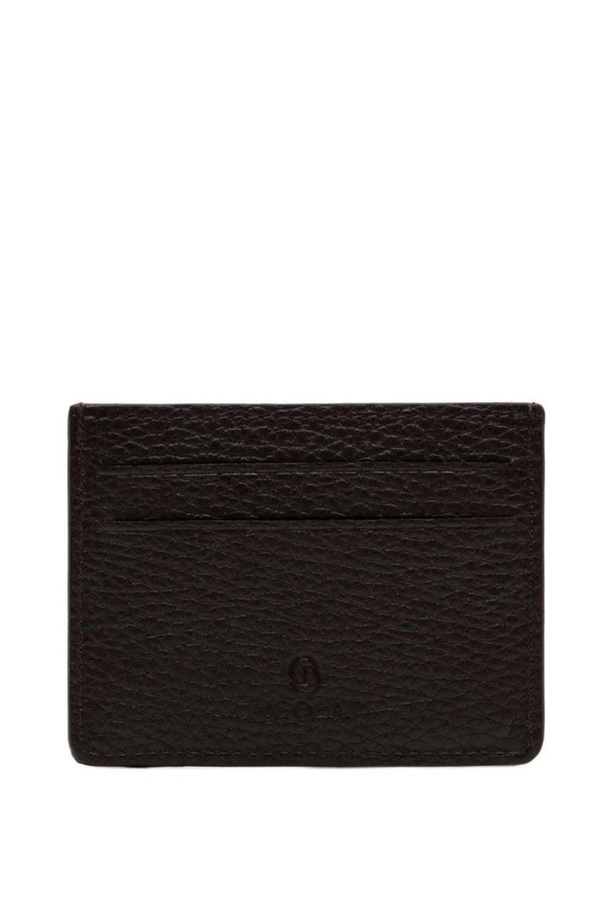 Isola Bruce Erkek Hakiki Deri Kartlık Kahve