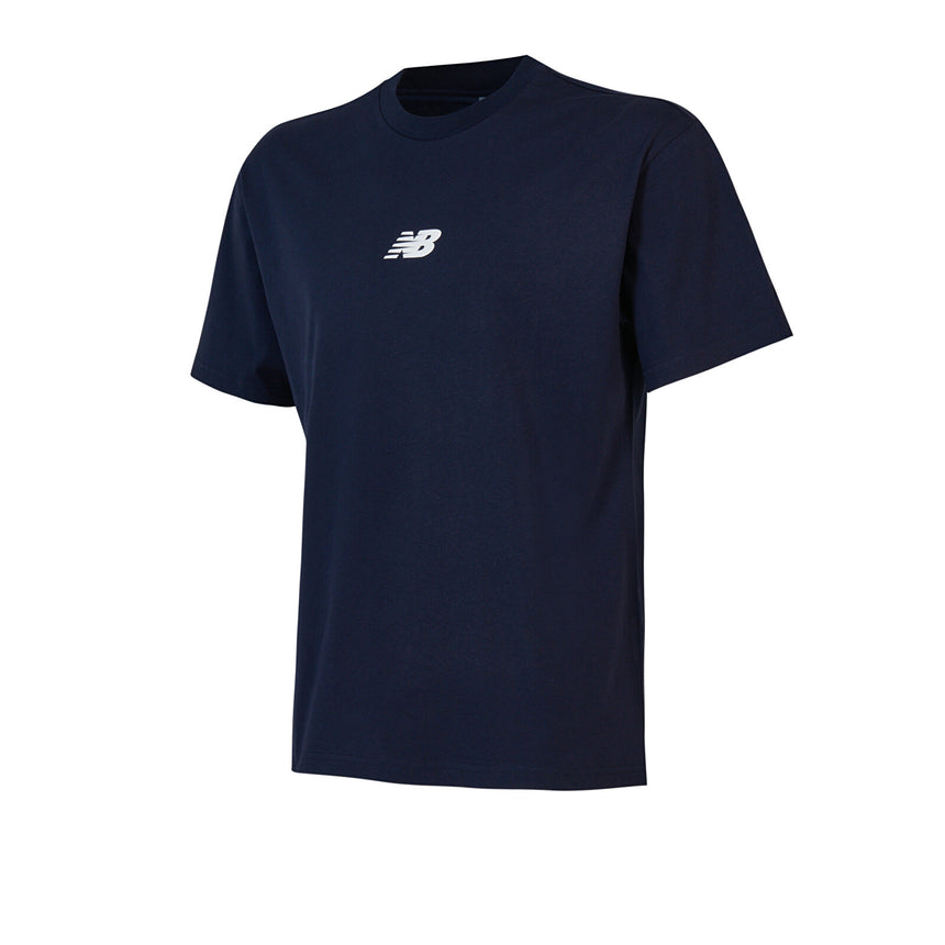 New Balance Lifestyle Erkek Lacivert Tshirt Lacivert