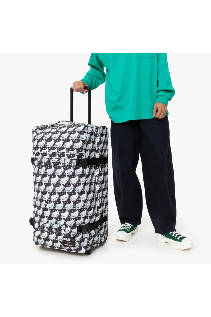 Eastpak x Smiley Transit'r Büyük Boy Valiz
