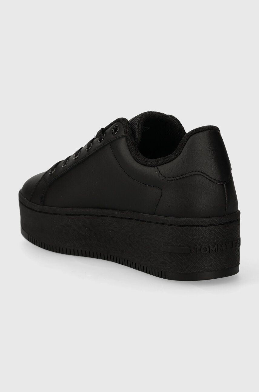 Tommy Hilfiger Flatform Low Top Sneakers Black