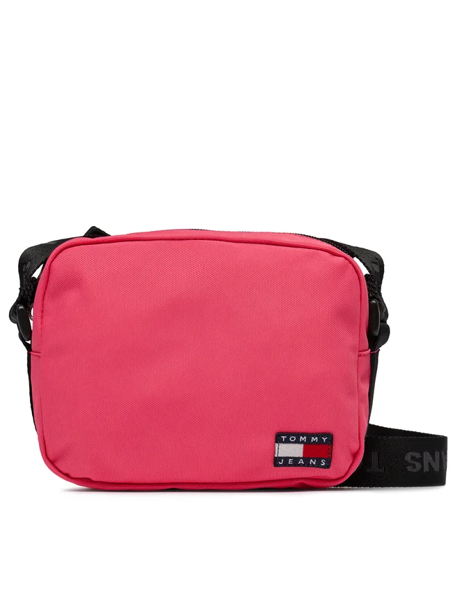 Tommy Hilfiger Essential Daily Crossover Omuz Çantası Pink Alert