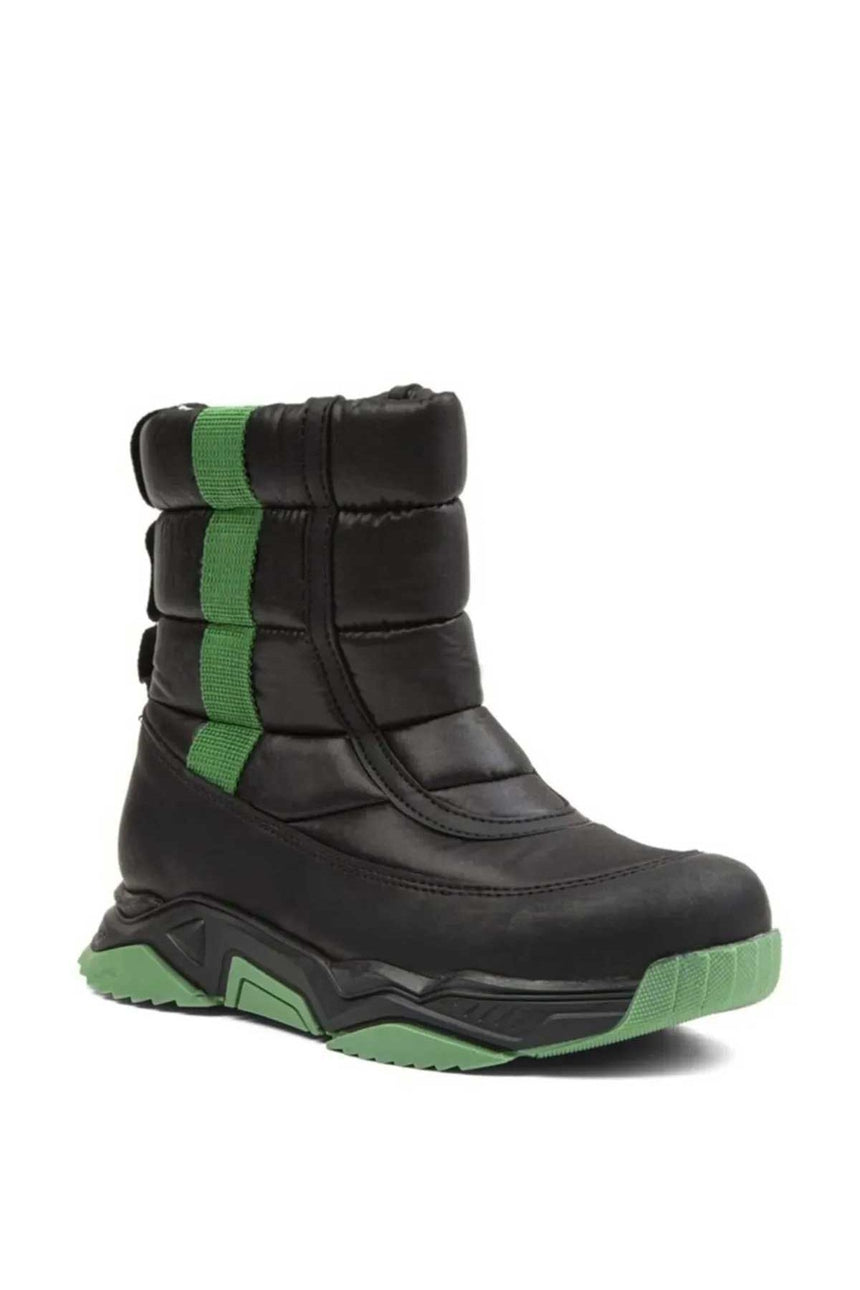 Benetton Çocuk Bot Siyah - Yeşil