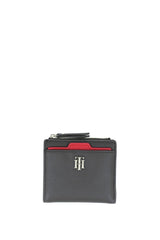 Tommy Hilfiger Th Seasonal Med Slim Wallet Kadın Cüzdanı Sky Captain