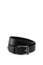 Calvin Klein 100cm 40 Inch Enamel Buckle Pebble Erkek Kemer Black
