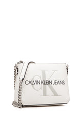 Calvin Klein Ckj Sculpted Mono Çapraz Askılı Kadın Çantası Bright White