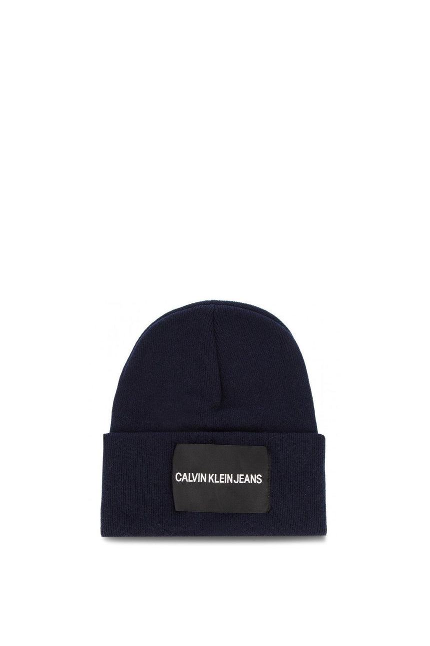 Calvin Klein J Calvin Klein Jeans Beanie W Bere Peacoat