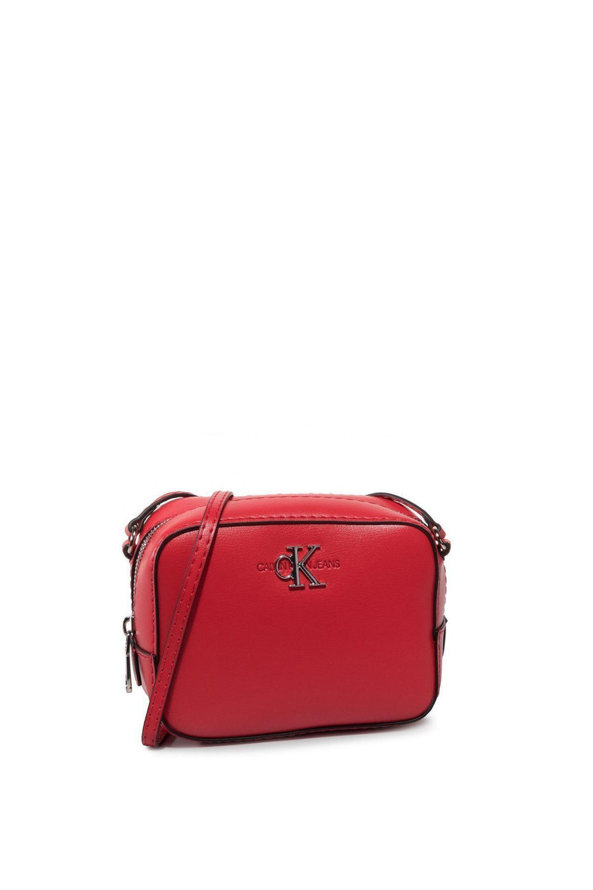 Calvin Klein Mono Hardware Camera Bag Çapraz Askılı Kadın Çantası RACING RED