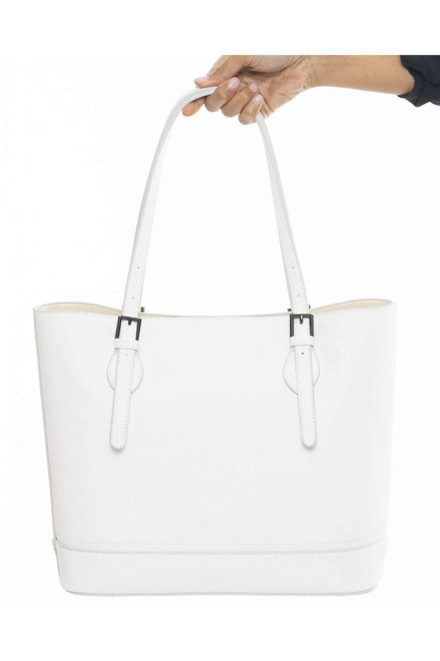 Benetton Nano Sport Kadın Omuz Çantası Beyaz