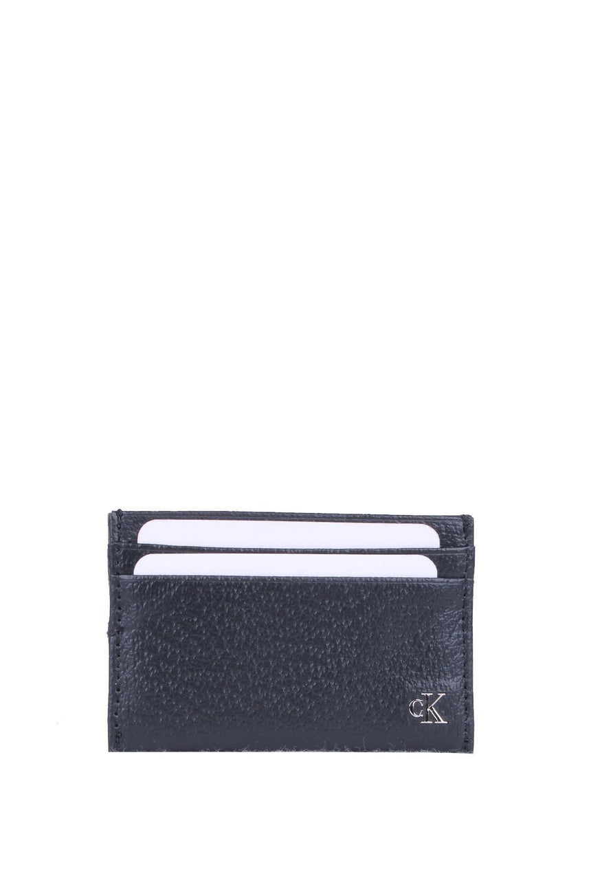 Calvin Klein Ckj Monogram Texture Erkek Kartlık Black