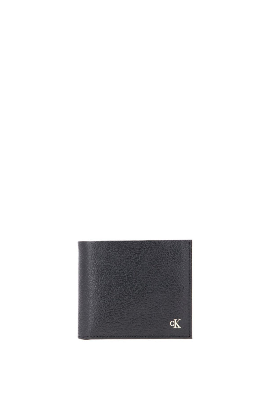 Calvin Klein Monogram Texture Billfold Erkek Cüzdan Black