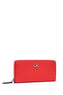 Calvin Klein Z/A Wallet Lg Wave Pu Kadın Cüzdanı Vibrant Coral