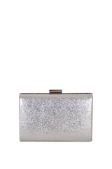 Axpe Metal Tokalı Abiye Çanta Gümüş