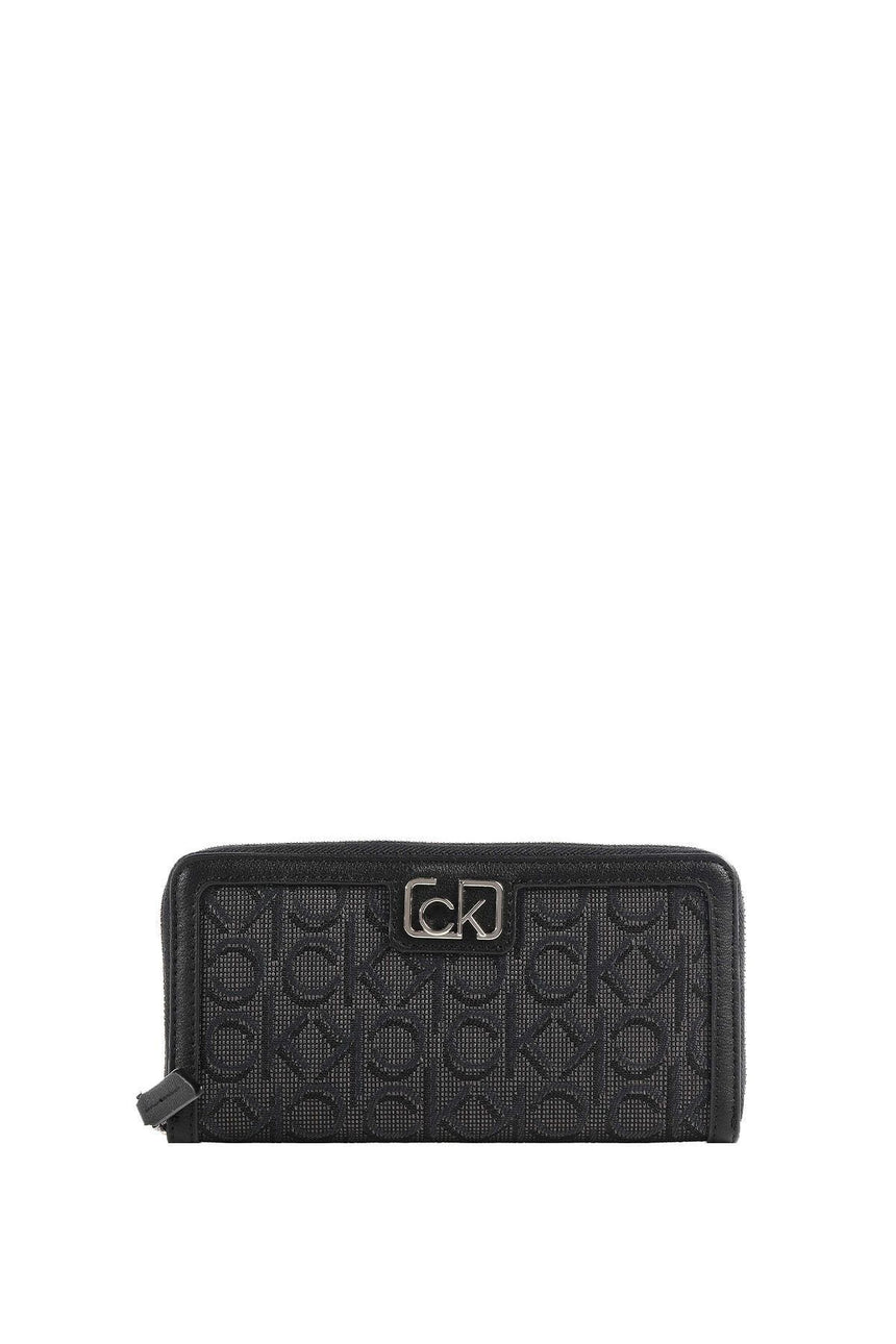 Calvin Klein Z/A Wallet Lg J Kadın Cüzdanı Black Mix
