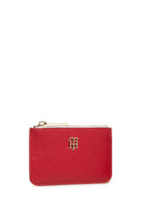 Tommy Hilfiger Th Essence Small Pouch Kadın Cüzdanı Arizona Red
