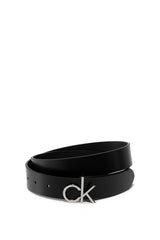 Calvin Klein Re-Lock Low Fixed 85 cm / 34 Inch Ep Kadın Kemer Black
