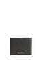 Calvin Klein Pebble Leather Slimfold 6Cc Erkek Cüzdanı Black