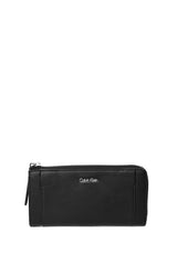 Calvin Klein Metropolitan Large Zip Around S Kadın Cüzdanı Black