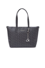 Calvin Klein Mono Cabas Kadın Omuz Çantası Black Mono