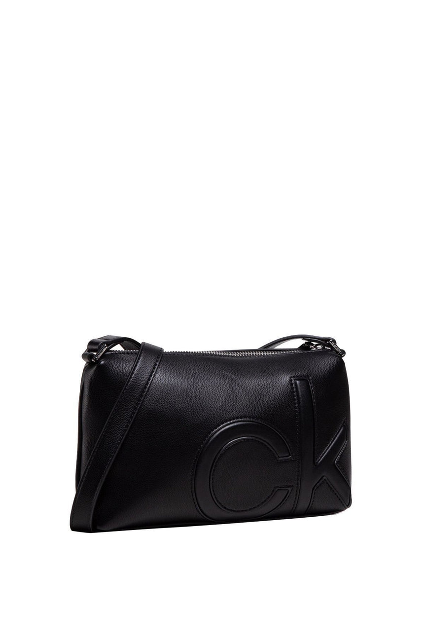 Calvin Klein Ck Embedded Çapraz Askılı Kadın Çantası Black