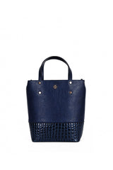 Kroko Detay Günlük Kadın El Çantası Lacivert
