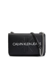 Calvin Klein Kadın Ew Flap Convertible Crossovers Çapraz Askılı Çanta Black