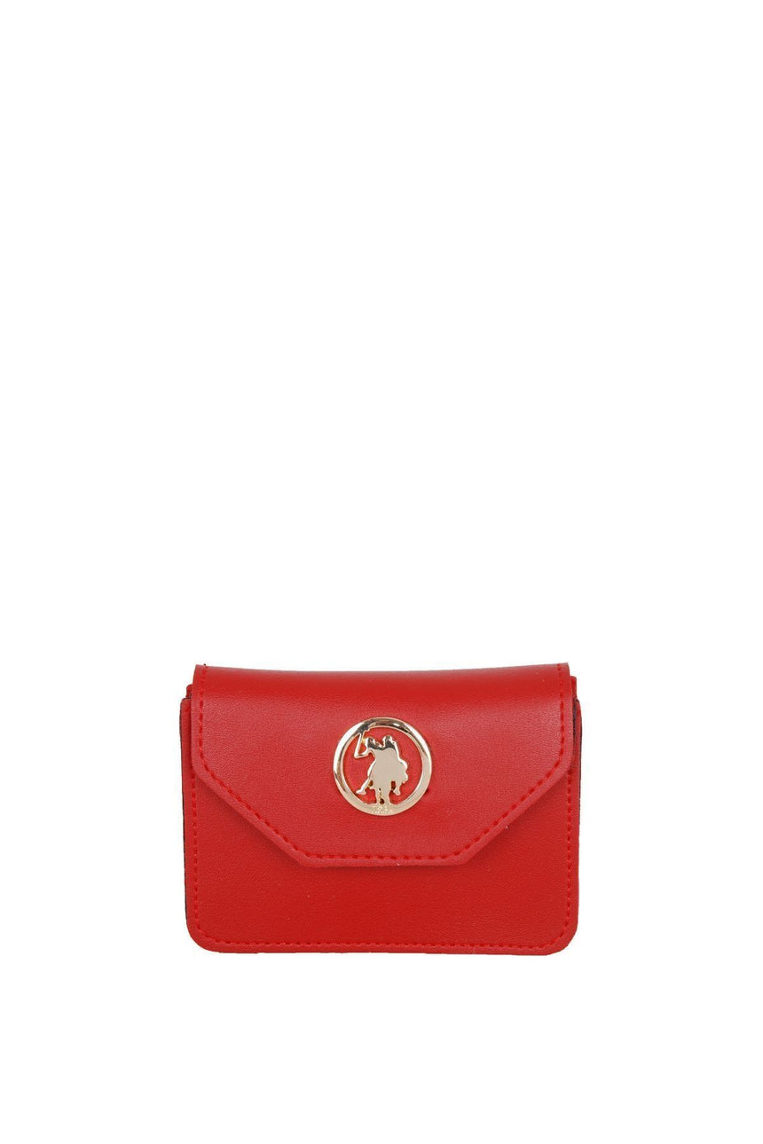 U.s Polo Assn. Zarf Kapaklı Kadın El Portföyü Kırmızı