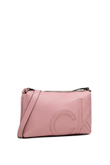Calvin Klein Ck Embedded Çapraz Askılı Kadın Çantası Shadow Rose