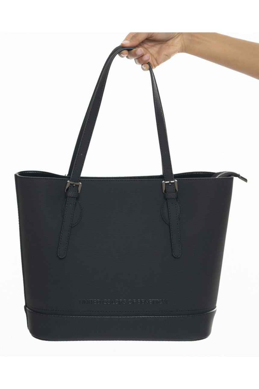 Benetton Nano Sport Kadın Omuz Çantası Siyah