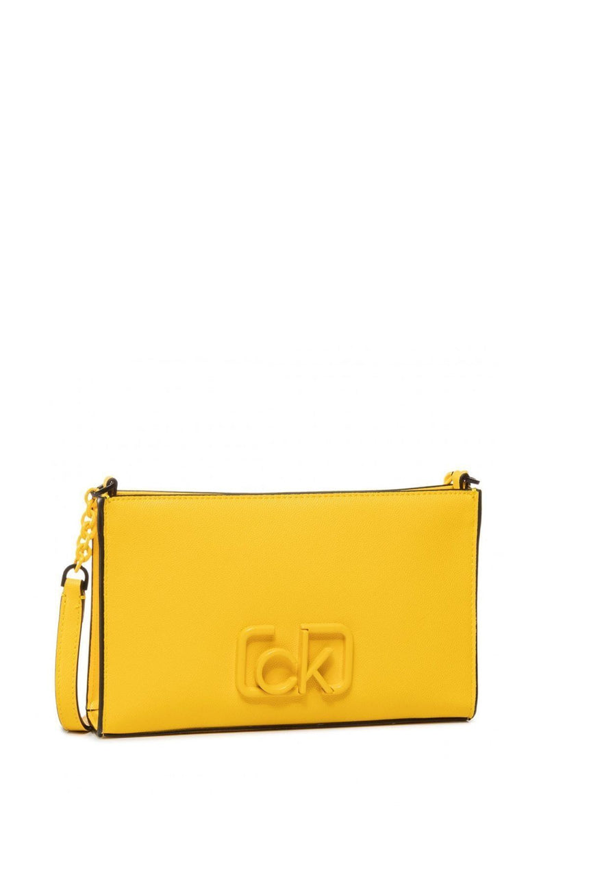 Calvin Klein Ck Signature Ew Çapraz Askılı Kadın Çantası SCUBA YELLOW