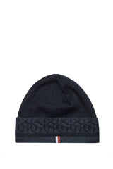 Tommy Hilfiger Monogram Erkek Bere Navy Blue