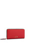 Calvin Klein Step Up Large Ziparound Kadın Cüzdanı Red Rock