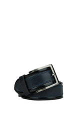 Axpe 4 Cm Spor Vegetal Deri Erkek Kemer Lacivert