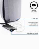 XD Design Bobby Sling Body Bag Grey