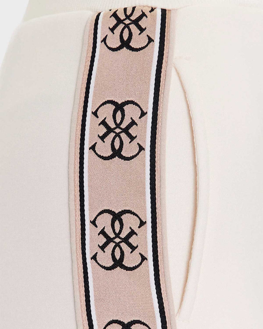 Guess Britney Pamuklu Regular Fit Cepli Jogger Eşofman Altı Ocean Salt