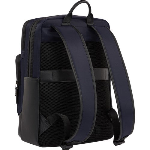 Tommy Hilfiger City Commuter Tech Backpack Erkek Sırt Çantası Mavi