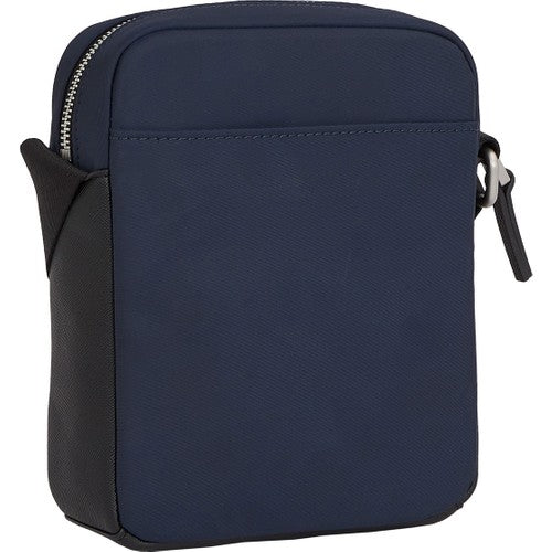 Tommy Hilfiger Elevated Nylon Erkek Çapraz Askılı Kadın Çantası Mavi