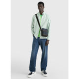 Tommy Hilfiger Elevated Nylon Erkek Çapraz Askılı Kadın Çantası Mavi